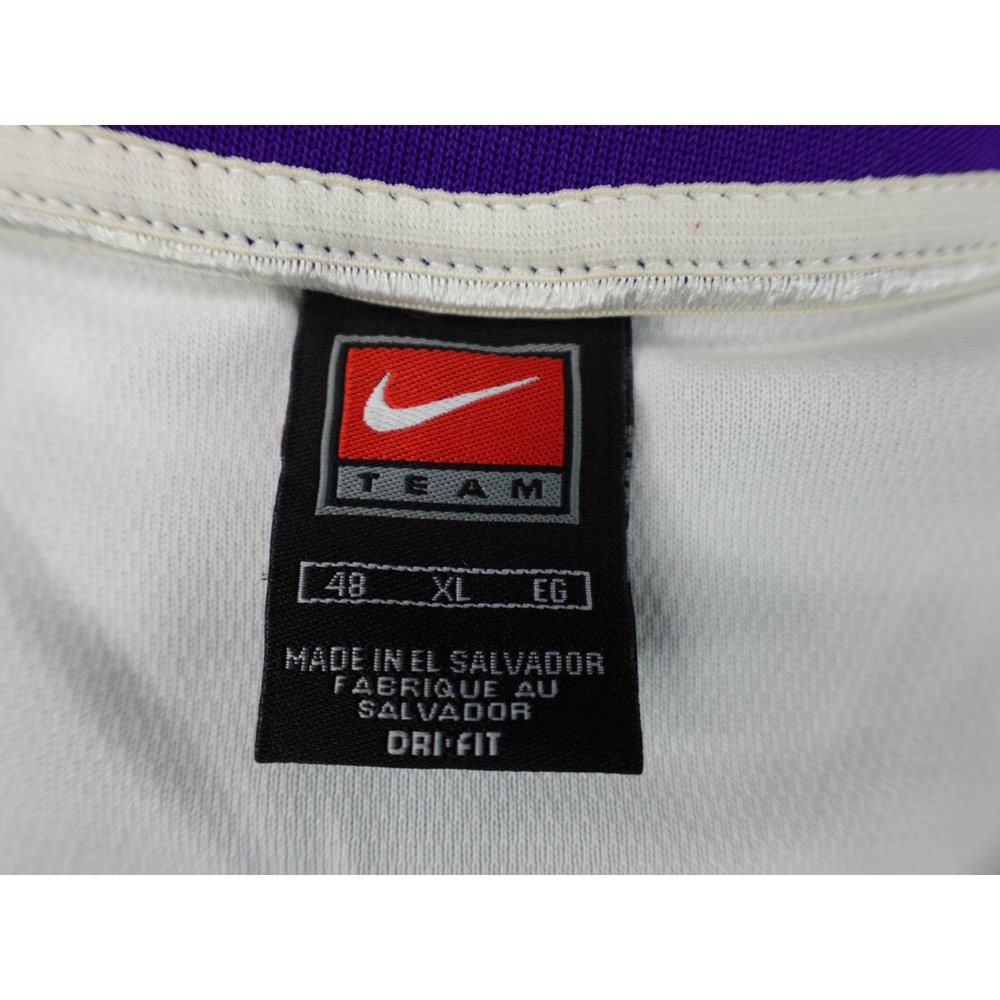 Nike Basketball Jersey Mens XL White Good Kobe Bryant 8 Lakers NBA Authentic 48 - Picture 12 of 16